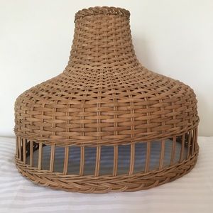 Vintage Woven Lamp Shade